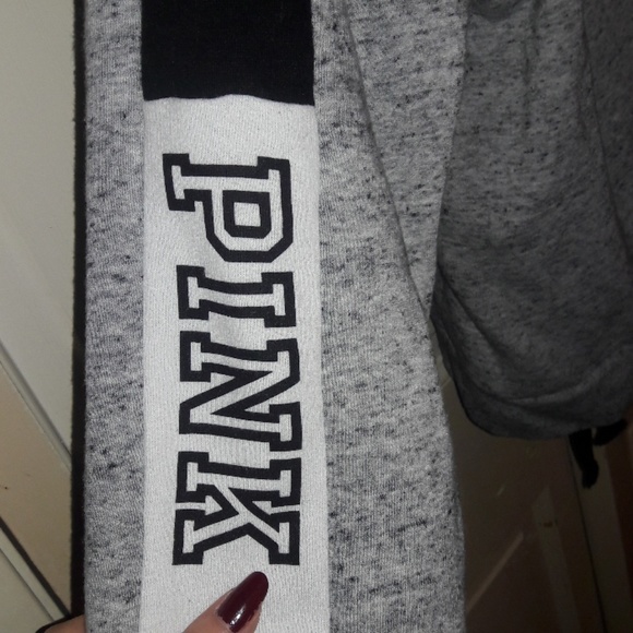 SOLD💗Pink Color Block Sweat Suit💗 - Picture 3 of 7